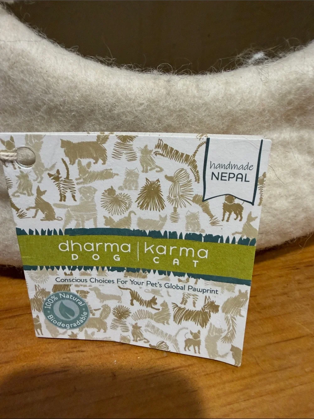 DHARMA dog / KARMA snowy owl pet cave